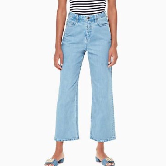 kate spade Denim - Kate Spade 30 Vintage Wide Leg Denim Jeans